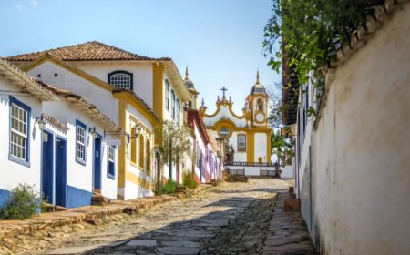 Tiradentes, uma das cidades mais históricas do Brasil.