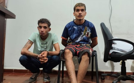 Dupla é presa após furtar motocicleta em estacionamento de mercado em Dourados