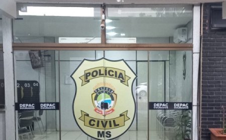 Homem é levado à delegacia após caso de violência doméstica em Dourados