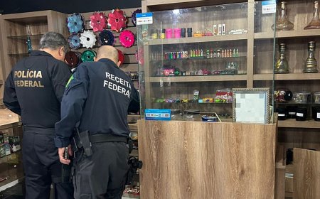 Polícia Federal Desmantela Esquema de Contrabando de Cigarros Eletrônicos e Fábrica Clandestina de Carvão para Narguilé