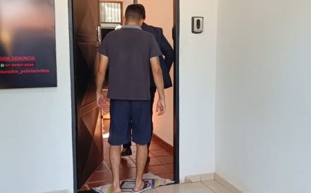Suspeito de Duplo Homicídio em Caarapó se Apresenta à Polícia