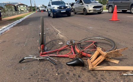 Idoso de 71 anos fica em estado gravíssimo após ser atropelado por caminhonete na Avenida Gunter Hans