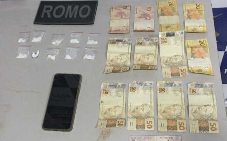 Justiça decreta prisão preventiva de jovem flagrado com cocaína no Jardim Flórida