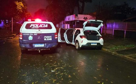 Dupla é Presa em Dourados após Perseguição Policial: 'Delivery do Pó' é Desmantelado