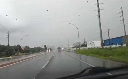 Alerta de chuva e vendaval em Mato Grosso do Sul: calor não impede tempestade