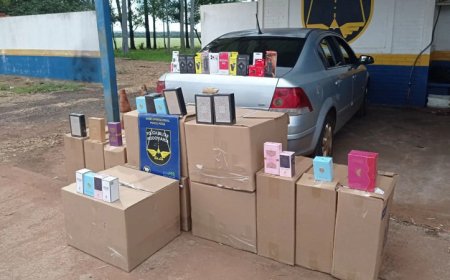 Carga ilegal de R$ 90 mil apreendida na fronteira de MS