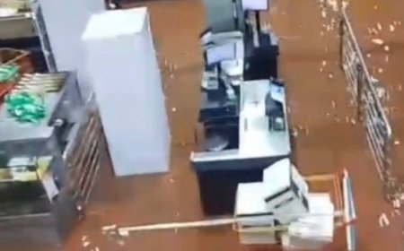 Temporal extremo em Maracaju despeja mais de 120 mm em horas, alaga bairros e força criação de abrigo emergencial