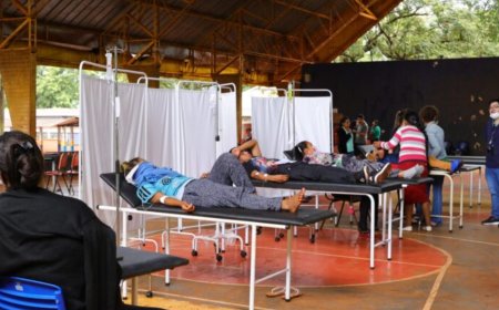 Escola se Transforma em Hospital de Campanha em Dourados