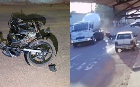 Motociclista Atropelado em Campo Grande