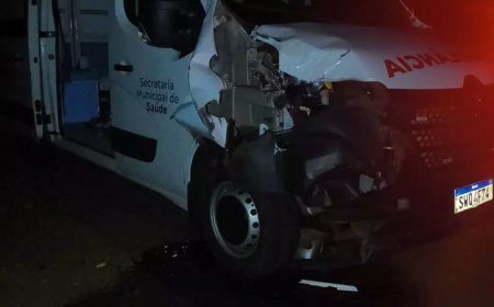 Mulher Morre em Acidente com Ambulância na BR-463