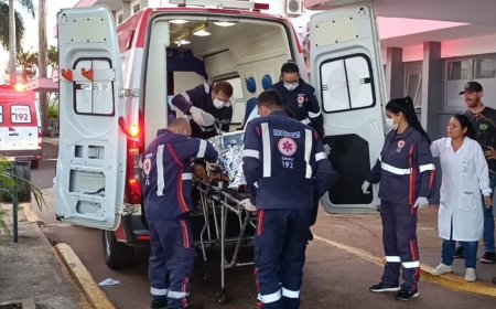 Adolescente sofre amputação de perna após acidente em área rural de Dourados