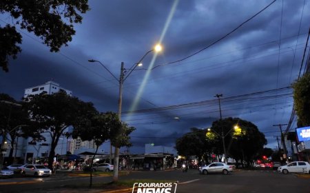 Chuvas intensas e ventos fortes colocam Dourados em alerta