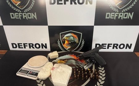 Homem é Preso com Cocaína e Arma de Fogo em Dourados