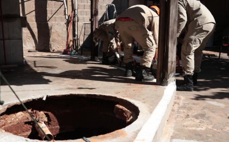 Idoso cai em fossa de 18 metros em Campo Grande