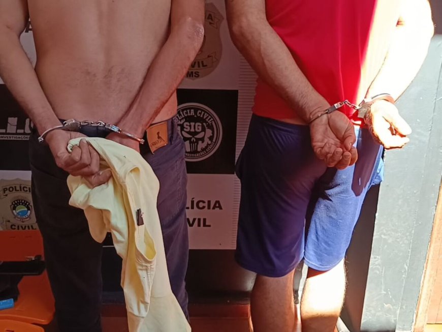 Polícia Civil prende mais dois integrantes de quadrilha envolvida em roubos de cargas em Dourados