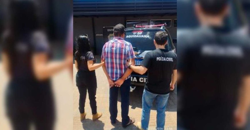 Idoso Condenado por Estupro é Encontrado e Preso em Bonito