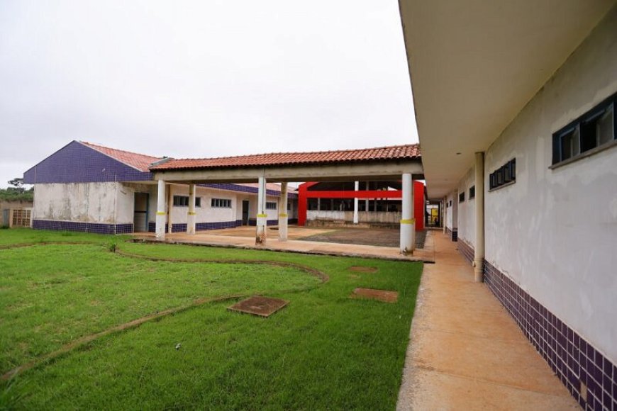 Prefeitura Retoma Obras do Ceim no Parque do Lago I