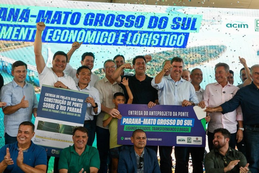 Ponte Bilionária entre MS e PR