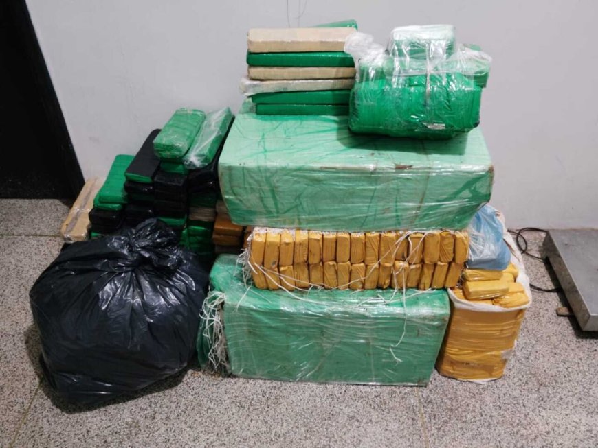 Casal preso com 289 kg de drogas em Dourados