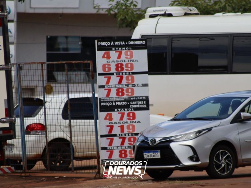 Preços do Diesel Disparam em Dourados: Sinpetro Aponta Guerra e Logística como Causas