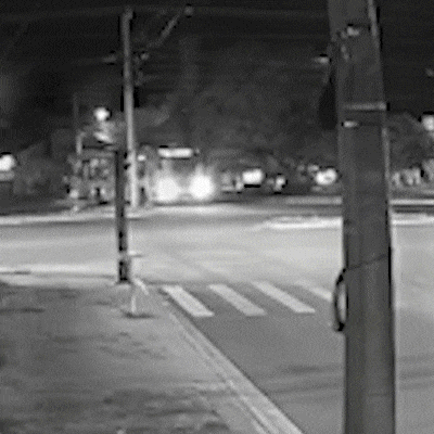 Acidente entre ônibus e moto em Campo Grande: veja o vídeo