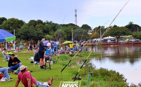 Pescadores se reúnem na Festa da Páscoa em Dourados
