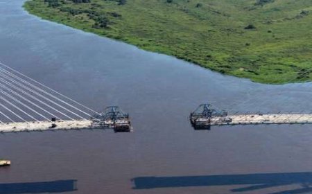 Ponte Internacional da Rota Bioceânica Quase Concluída