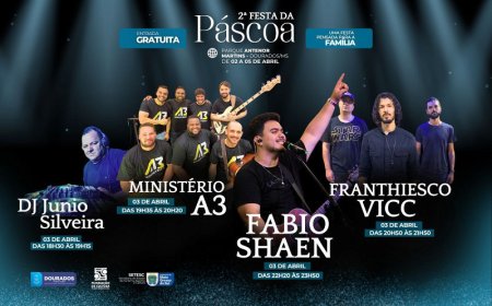 Festa da Páscoa em Dourados: Entretenimento para Toda a Família