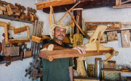 Paulo Abandonou Carreira de 30 Anos como Pedreiro para Seguir Sonho de Artesanato