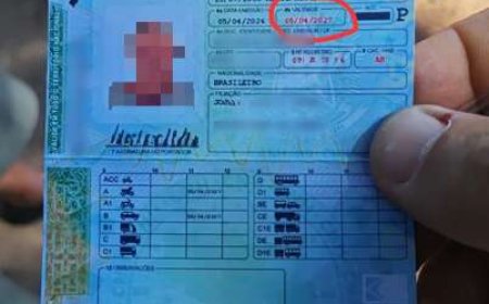 Idoso é preso por apresentar CNH falsa com erro grotesco