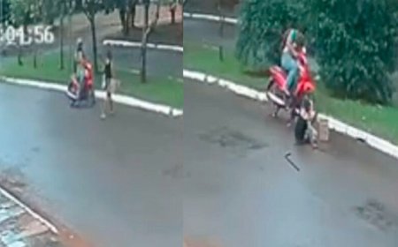 Idosa de 74 anos atropelada por motociclista em Ponta Porã