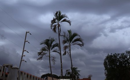 Chuvas Intensas e Ventos Fortes: Alerta do Inmet para Dourados