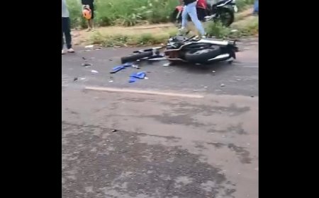 Motociclista Fica em Estado Grave Após Acidente em Dourados