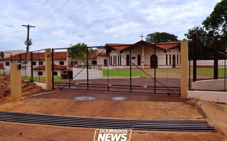 Obras prometem acabar com enchentes em mosteiro de Dourados