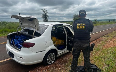 Traficante de 25 anos preso com 700 quilos de maconha após perseguição