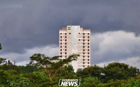 Dourados em Alerta: Chuvas Intensas e Vents de 60 km/h Previstos
