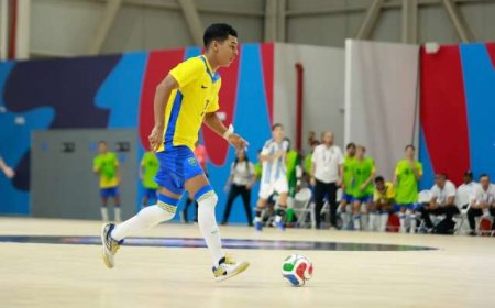 Jogador de MS Brilha na Goleada da Seleção Brasileira