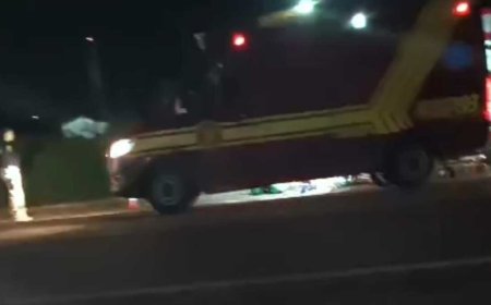 Pedestre é atropelado por carreta na BR-262 e morre no acostamento em Campo Grande