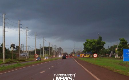 Alerta de Tempestade: Chuva Forte e Ventos Intensos em Dourados