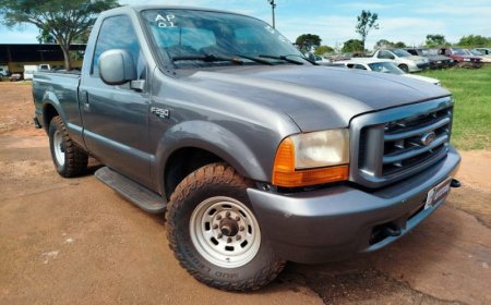 Leilão de Veículos: Picape FORD F250 à Venda por Preço Atraente