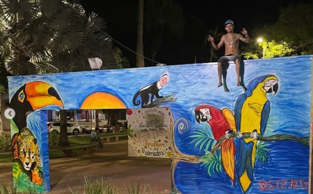 Artista transforma tinta e spray em identidade visual e referência cultural