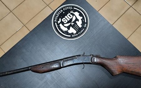 Homem é preso por ameaças de morte e posse irregular de arma de fogo
