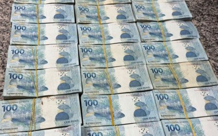 Polícia Rodoviária Federal Apreende R$ 580 Mil em Dinheiro em Coxim