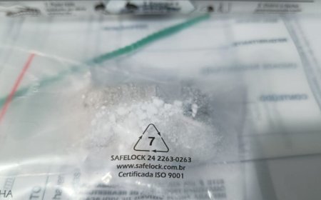 Interno do Semiaberto Preso com Cocaína Escondida na Axila