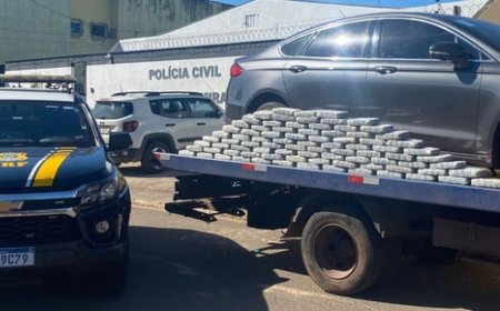 PRF Apreende 88 kg de Drogas em Miranda (MS)