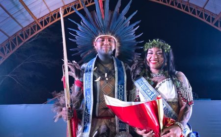 Reserva de Dourados Elege Novos Miss e Mister Indígena