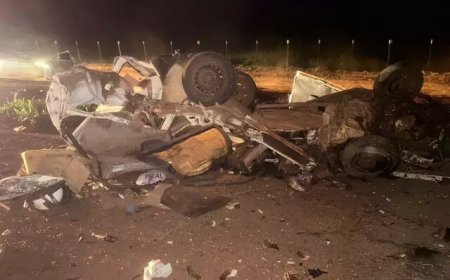 Acidente na MS-289: Dois Mortos e Três Feridos em Colisão Frontal