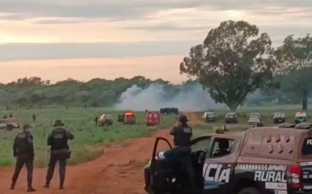Polícia prende 5 indígenas após ocupação de fazenda em Amambai