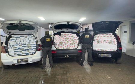 Operações em Dourados e Nova Andradina apreendem 9 mil pacotes de cigarros contrabandeados