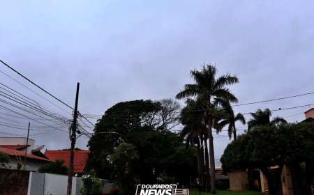 Inmet prorroga alerta para chuva forte e ventos em Dourados
